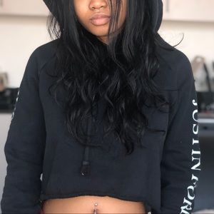 Justin Bieber x Forever 21 Cropped Hoodie